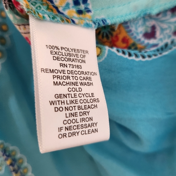 Melissa Paige Long Sleeve Pleated Blouse - Picture 4 of 5